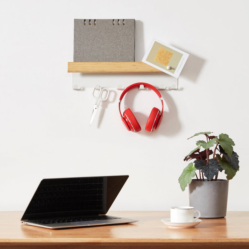 CHENGSHE Multi-function Wall Hanging Hook Key Holder Rack Home Office Decor Storage Hanger Wall Mount Hooks from Xiaomi Youpin