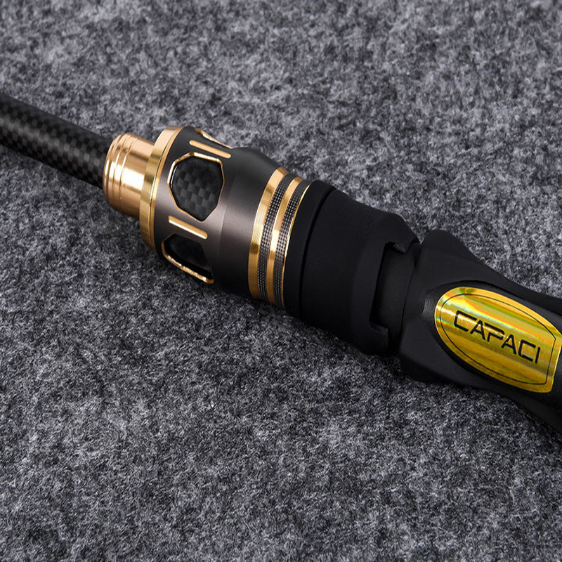 CAPACI 28082 RF Series Carbon Alloy Retractable Fishing Rod Portable Outdoor Fishing Pole Fishing Accessories-Casting 1.8M/2.1M/2.4M