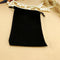 Multi-used Storage Bags Polyhedral Dices Black Velvet Jewelry Pouches for Electronic Gadgets