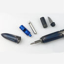 IPRee T6 Outdoor 13 In 1 EDC Tactical Pen Stainless Steel Emergency Survival Safety Tool Kit