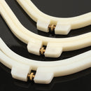 Plastic Embroidery Frame Two Layer Cross Stitch Hoop Ring Sewing Tool Rectangle