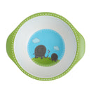 5 Style Bamboo Fiber Colorful Kids Meal Set Feeding Tools Plate Cup Spoon Fork Kid Bowl