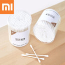 Xiaomi SIM FUN 200Pcs/Box Cotton Swab Cotton Buds Cleaning Stick Ear Makeup Wood Sticks