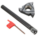 SNL0016Q16 CNC Arbor Turning Tool Holder with 4pcs AG60 ER Blade Carbide Inserts