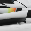 Cat Waterproof Polyester Shower Curtain Bathroom Bathmats Toilet Rugs Cover Mat