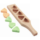 Wood Mooncake Baking Mould Cookies Mold 3D Flower Fondant Mooncake Mid-autumn Festival Baking Accessories