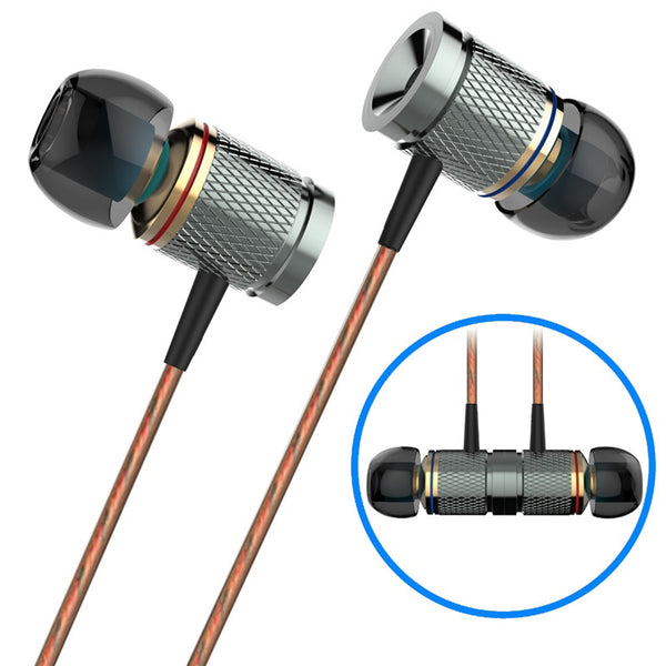 PLEXTONE X53M Magnetic Adsorption 3.5mm Jack Heavy Bass Earphone Headphone for iPhone Samsung Xiaomi