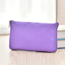 Solid Polyester Waterproof Shopping Bag Reusable Foldable Tote Shoulder Bag