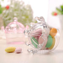 12 Pcs/Set Plastic Crown Candy Box Wedding Chocolate Cookie Present Holder Kitchen Storage Container