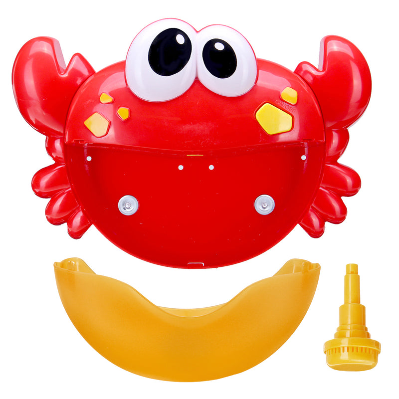 24 Music Baby Tub Crab Automatic Bubble Blower Bubble Maker Machine Song Bath Toy Gift