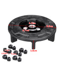 Auto Air AC Compressor Clutch Hub Rubber For 5SE09C 5SL12C 5SEU12C 6SEU14C 6SEU17C 7SEU17C