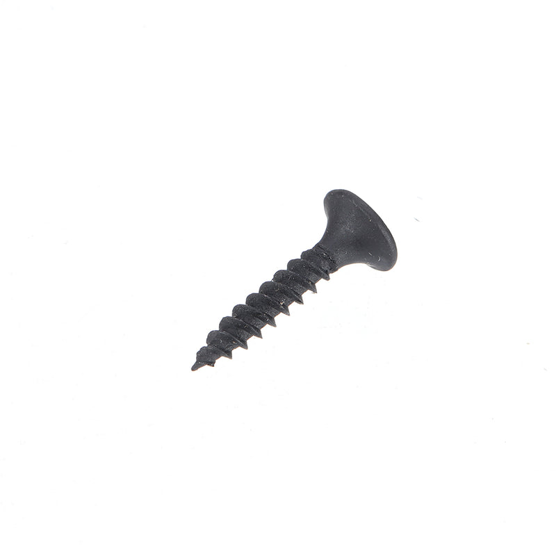 Suleve M3.5CP2 1000Pcs M3.5 20mm Corss Black Recessed Flat Head Self Tapping Ash Phosphorus Drywall Metric Threaded Wood Screw Nail Bolt