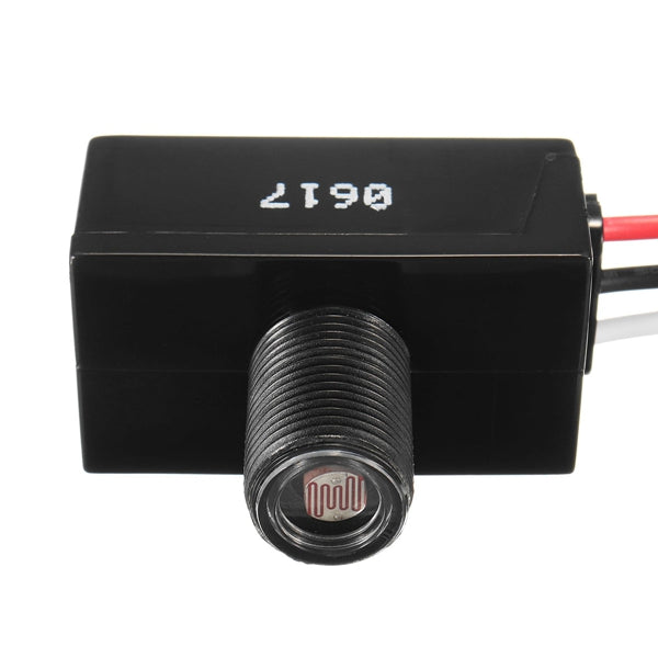 AC 120-277V Smart Photoelectric Induction Switch Light Control Switch Photocell Dusk To Dawn Auto