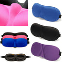 3D Soft Travel Sleep Rest Eye Shade Sleeping Aid Mask Comfort Blinder Shield Padded