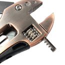 DANIU Bronzed Multitool Adjustable Wrench Jaw+Screwdriver+Pliers Multitool Set