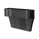 ABS Left Side Car Seat Crevice Gap Storage Box Drink Holder Pocket Coin Organizer