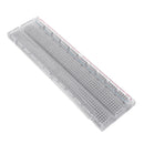 3pcs 730 Holes Transparent Breadboard Protoboard DIY Kit Universal PCB Circuit Board Solderless