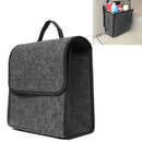 11.8x11.4 x6.3inch Felt Cloth Foldable Car Back Rear Seat Organizer Travel Storage Interior Bag Hold