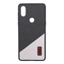 Bakeey Luxury Fabric Splice Soft Silicone Edge Shockproof Protective Case For Xiaomi Mi MIX 3