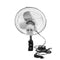 2 In 1 12V Car Clip-on Fan Mini 2 Speed Cooler Low Noise Car Air Conditioner Desk Fan