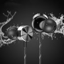 CAFELE Professional In-ear 3.5mm Wired Control Earphone Noise Cancelling Metal Heavy Bass Music Sports Earbuds for Phone