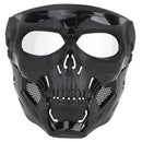 Wosport Skull Tactical Airsoft Mask Paintball CS Military Protective Full Face For Fast Helmet