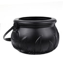Black Halloween Decorations Witch Jar Candy Box Halloween Props Kids Doll Candy Sweet Jar