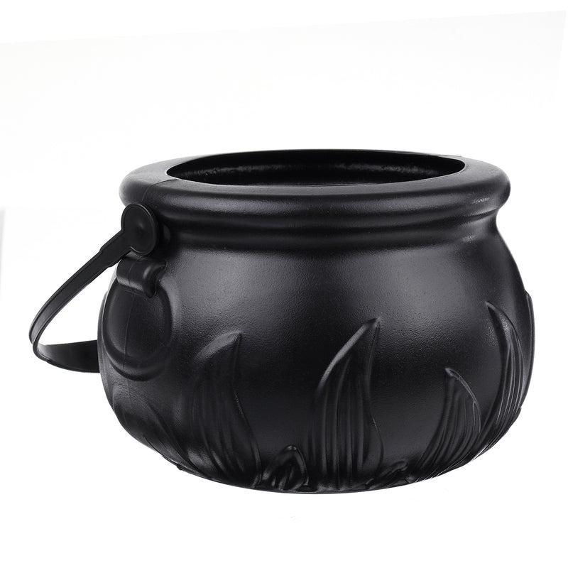 Black Halloween Decorations Witch Jar Candy Box Halloween Props Kids Doll Candy Sweet Jar