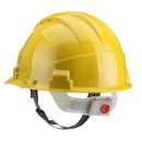 Front Brim Hard Hat Safety Helmet Vented Suspension Adjustable