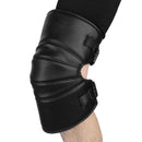Motorcycle Protect Thick Warm Knee Pads Winter Cold windproof PU Leather Kneepads