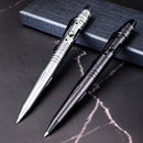 Outdoor Aluminum Alloy Tungsten Steel Head Tactical Pen Self De-fense Anti-wolf Protection Pen Survival Safe Security Tool