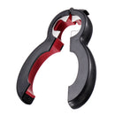 Drillpro 6 in 1 Multi Function Can Bottle Opener Jar Gripper Kitchen Tools