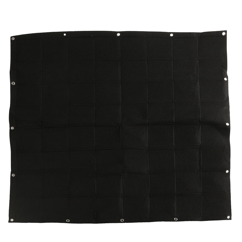 64 Pocket Garden Planter Wall Hanging Herbs Plant Seedling Bags Home Decor