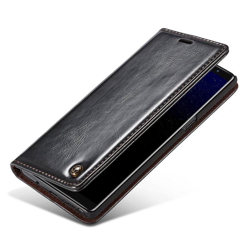 Caseme Magnetic Flip Wallet Kickstand Case For Samsung Galaxy Note 8