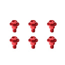 6pcs CNC Red Bolt Fork Guard For Yamaha/Suzuki/KTM/Kawasaki/Honda CRF250/125/450/XR250/400/CR85R