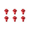 6pcs CNC Red Bolt Fork Guard For Yamaha/Suzuki/KTM/Kawasaki/Honda CRF250/125/450/XR250/400/CR85R