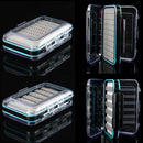 Double-side Fishing Box Waterproof Fly Fishing Box Fishing Tackle Box