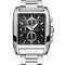 LONGBO 80006 Men Watch Steel Strap Alloy Case Luminous Fashion Casual Quartz Wrist Watch