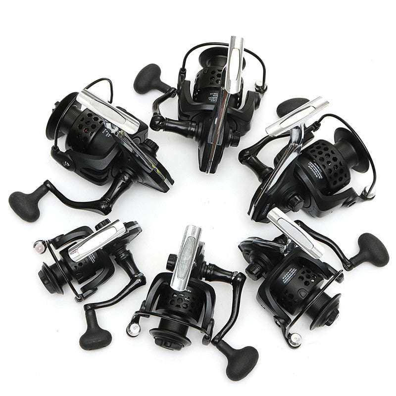 ZANLURE 11+1 BB 5.1:1/6.0:1/5.7:1 Metal Spinning Fishing Reel VR1000-6000 Sea Fishing Wheel
