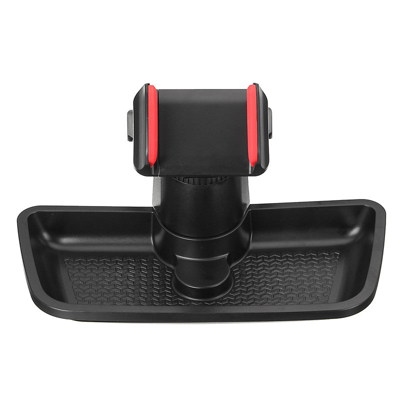 Universal 360 Degree Rotation Car Dashboard Phone Holder Stand with Storage Box for Mobile Phone