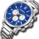 CURREN 8315 Chronograph Waterproof Quartz Watch Business Style Men Wrist Watch