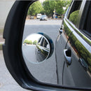 5CM Car B Pillar Door Side Blind Spot Rearview Mirror HD Convex Glass 360 Wide Angle Mirror