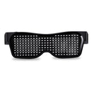 LED Light-emitting Glasses Multilingual Bluetooth Mobile Phone Control Editing Animation Custom Patterns Magic Glasses Bluetooth Glasses