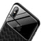 Baseus Protective Case For iPhone XS Max Scratch Resistant Tempered Glass Woven TPU Back Cover