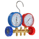 R410a R22 R134a R404a Manifold Gauge Hose Set HVAC A/C Refrigeration Device Tools Kit