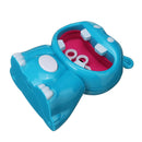 Automatic Electric Bubble Blower Machine Frog Hippo Bath Music Kids Outdoor Toys