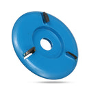 90mm Wood Carving Disc Turbo Plane For 16mm Aperture Angle Grinder