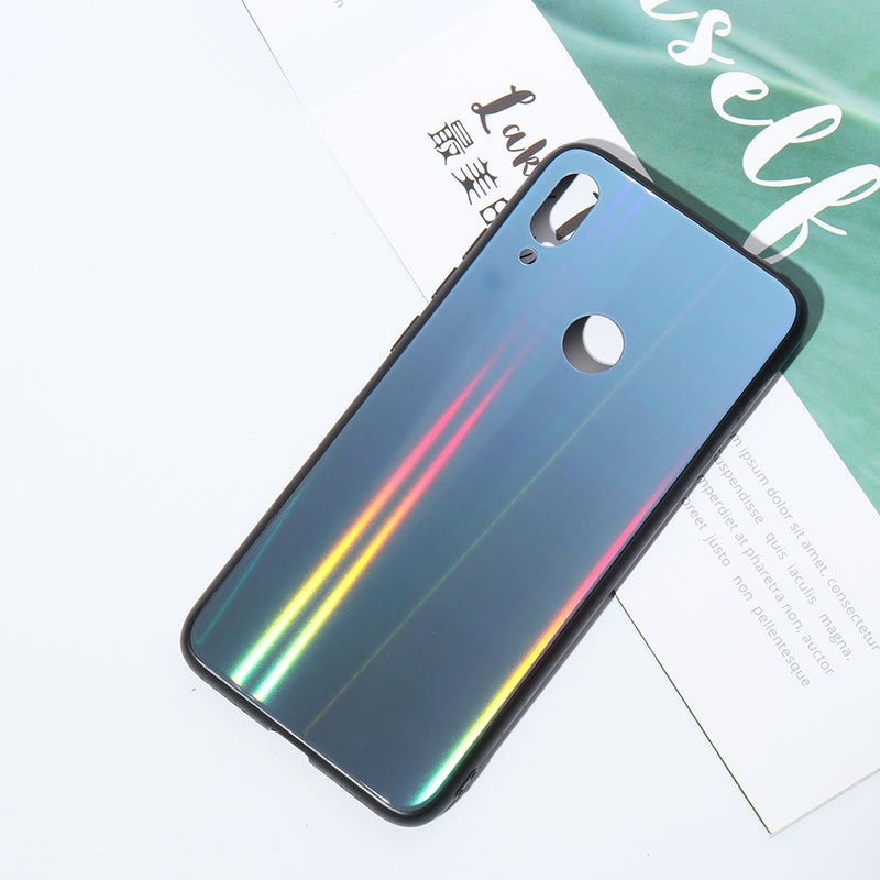 Bakeey Aurora Gradient Anti-scratch Tempered Glass Protective Case For Xiaomi Redmi Note 7 / Redmi Note 7 Pro
