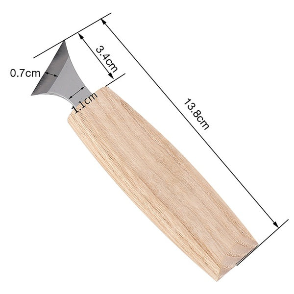4pcs Wood Carving Tools Set Professional Woodworking Carving Trimming DIY Woodworking Whittling Knife Bevel cutter Hand Tool Kit
