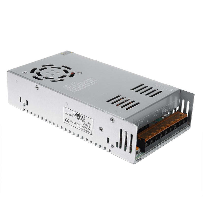 400W Switching Power Supply AC 110V-240V Regulated To 48V 8.3A LED Power Supply Driver Adapter Security Monitoring Power Supply